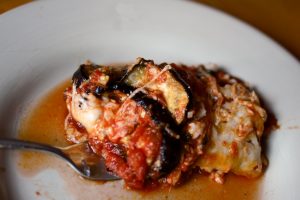 From the garden: Eggplant parmesan