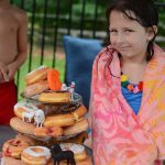 A sixth birthday theme: rained-out pool party