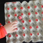 Number recognition ball game
