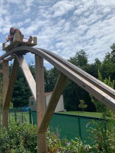 On the road again: Pittsburgh, PA family reunion and a backyard roller coaster