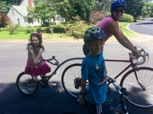 A family bike ride: Kriegers do hard things!