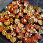 Oven-roasted tomatoes